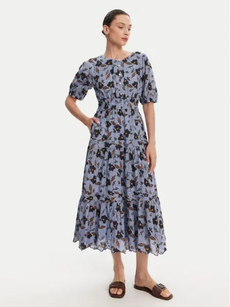 Pepe Jeans Rochie de vară Eva celest albastru