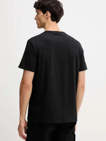 Tričko Calvin Klein Jeans s potiskem černá