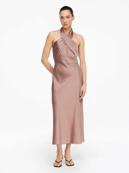 COMMA Rochie de seară rosé