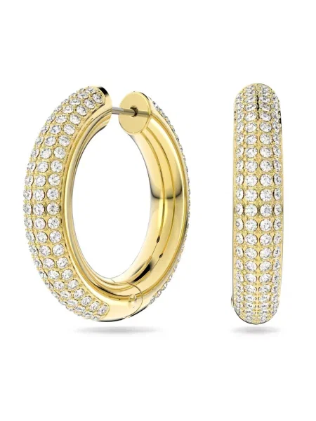 Kolczyki Swarovski żółte