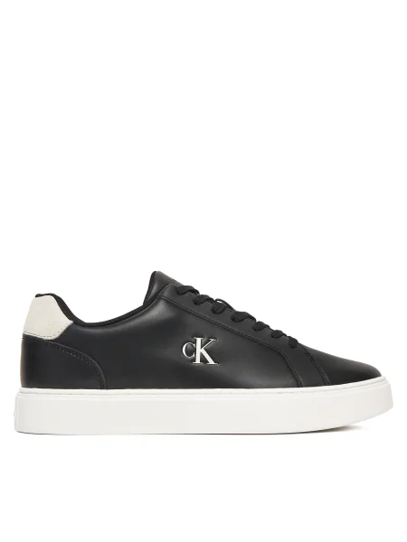 Calvin Klein Сникърси Classic Cupsole Laceup Lth черен
