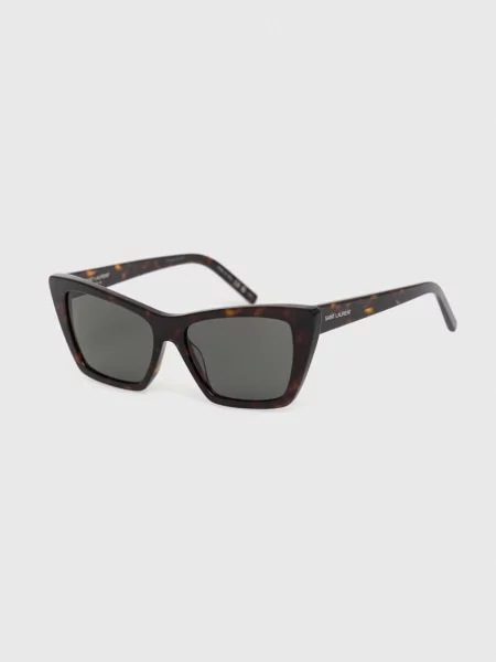 Saint Laurent ochelari de soare MICA maro