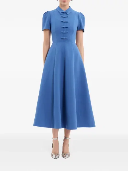 Scurt rochie midi Rebecca Vallance albastru