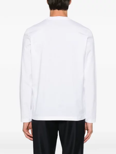 Lung tricou Corneliani alb