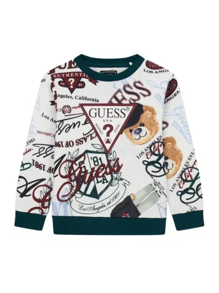 Guess Bluza biały