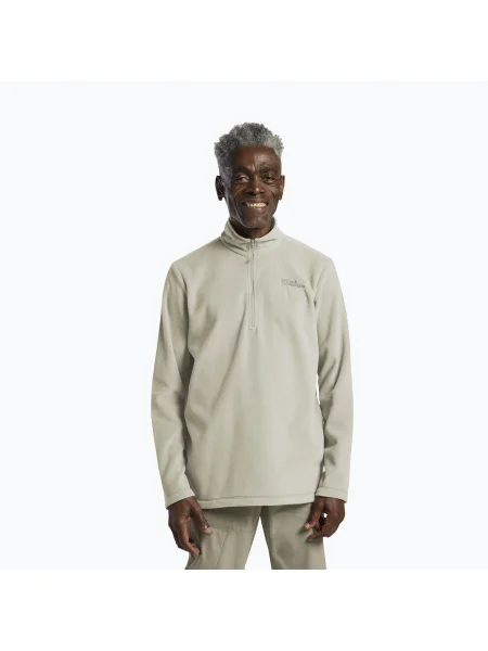 Мъжки туристически суитшърт Jack Wolfskin Taunus Hz pale sand бежово