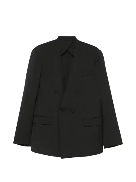 Costum Marsem cu două rânduri de nasturi negru