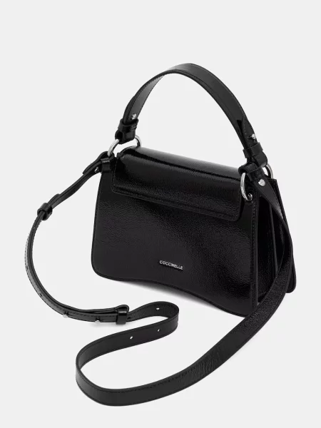 Coccinelle torebka crossbody skórzana czarna
