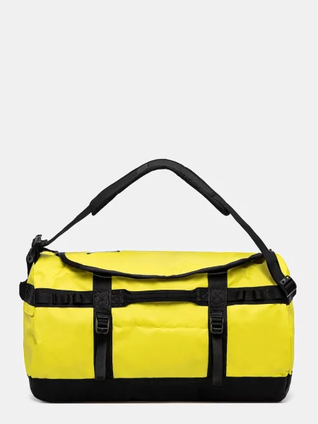 Torba podróżna The North Face Base Camp Duffel S 50 l sulphur spring green/tnf black zielona