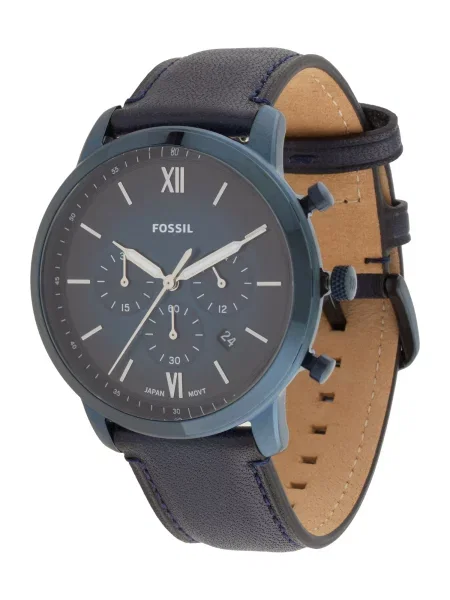 FOSSIL Analógové hodinky NEUTRA námornícka modrá biela