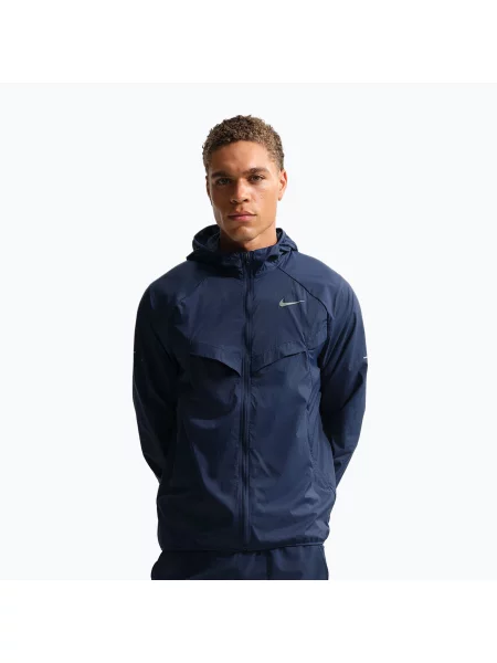 Geacă de alergare pentru bărbați Nike Stride midnight navy marină