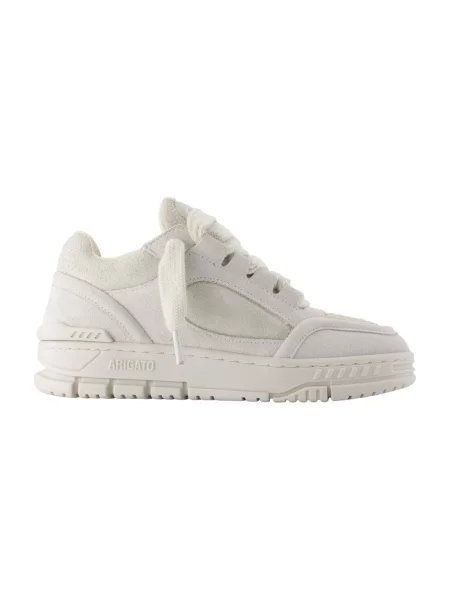 Sneakersy Axel Arigato zamszowe z logo białe