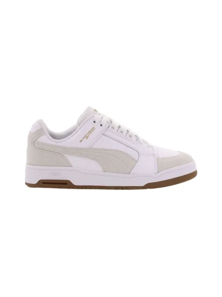 Semišové tenisky Puma Suede biela