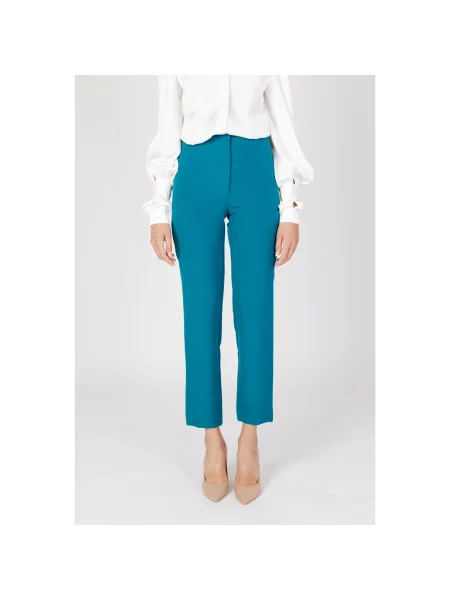 Pantaloni Silence alb