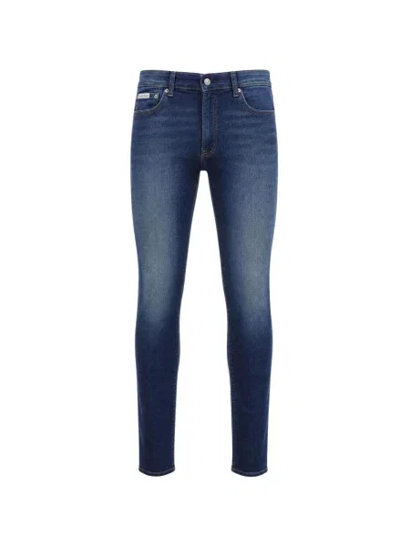 Džínsy Calvin Klein Jeans modrá