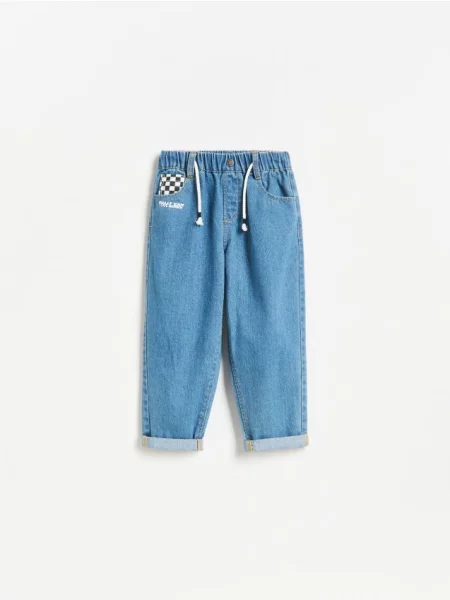 Reserved Джинси relaxed fit синій