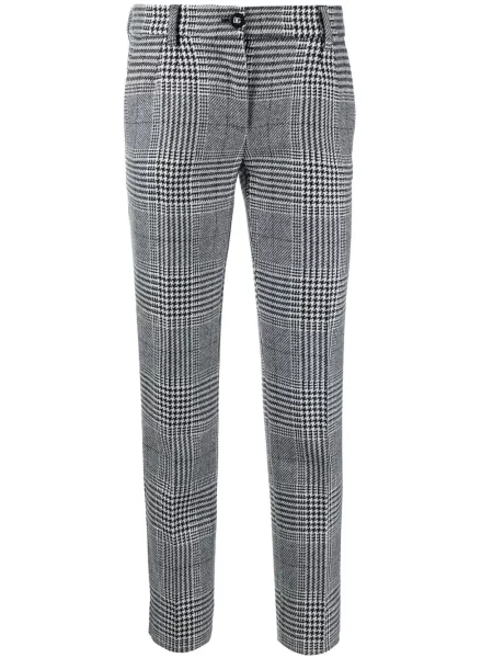 Pantaloni Dolce & Gabbana de lână negru