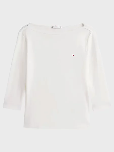 Лонгслів Tommy Hilfiger білий