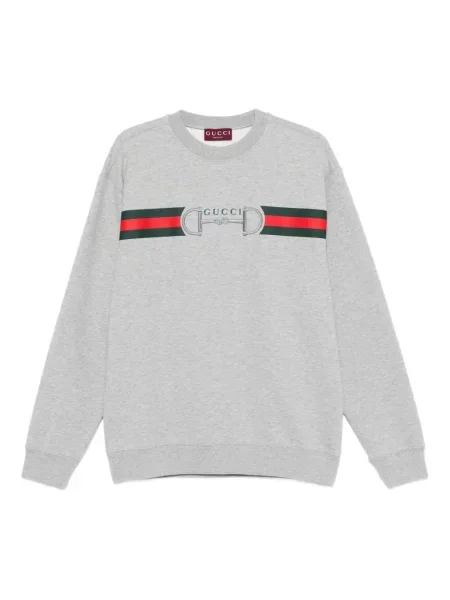 Bluza Gucci w paski szara