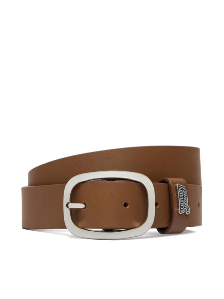 Tommy Jeans Nadrágszíj Tjw Oval Buckle barna