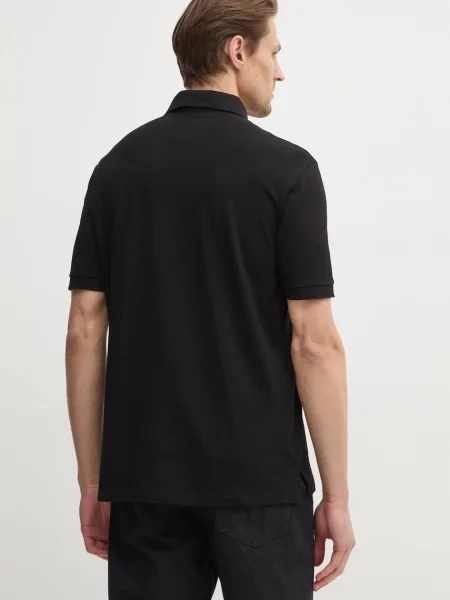 Polo tričko Armani Exchange černá