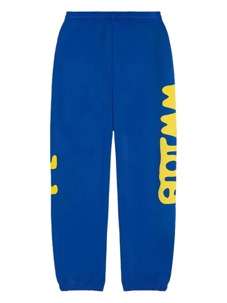 Pantaloni Sp5der albastru