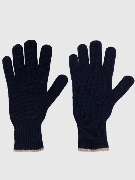 Перчатки Brunello Cucinelli синие