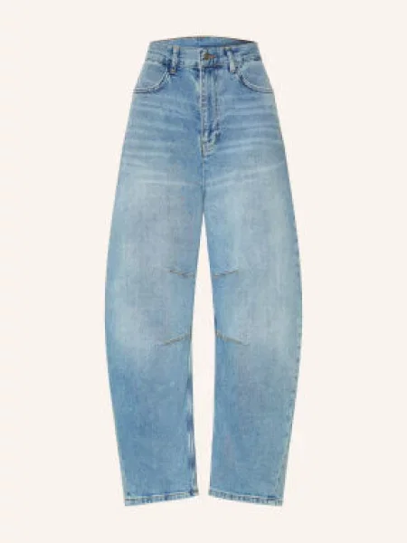Barrel Džíny blue denim modré