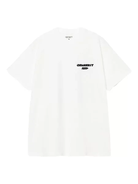 Tricou Carhartt Wip cu imagine alb