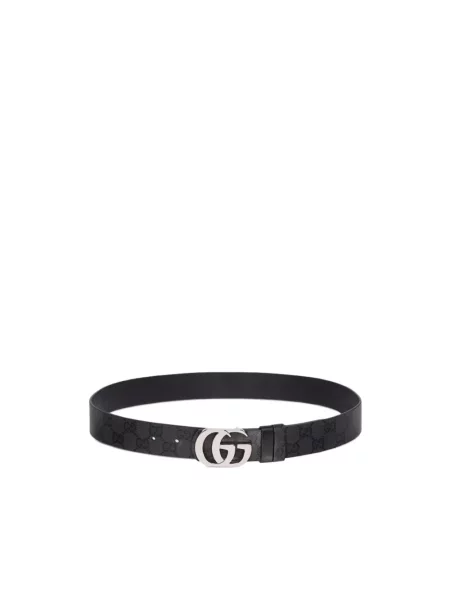 Pasek Gucci skórzany czarny