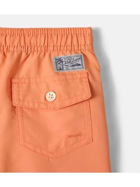 Gyerek fürdőruha Polo Ralph Lauren narancsszínű
