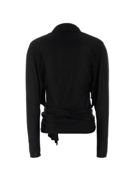 Top Balmain drapat negru