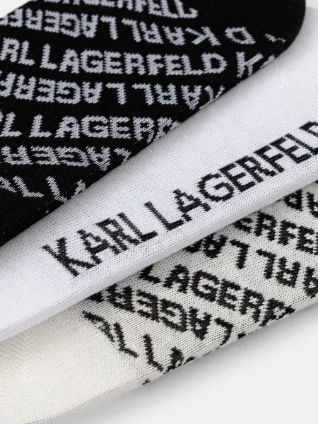Шкарпетки Karl Lagerfeld K/MONOGRAM білий