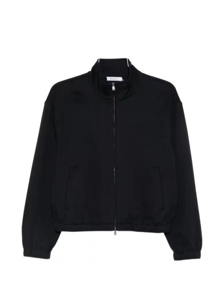 Geacă Max Mara din jerseu albastru