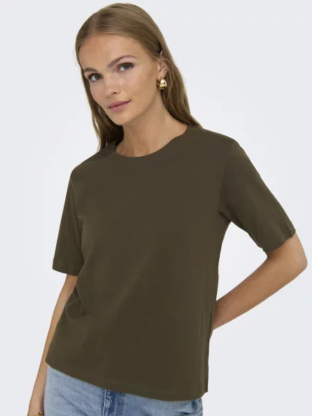 Футболка JDY темно-коричневий коричнева