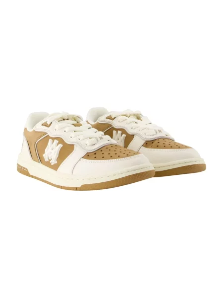 Sneakersy Amiri skórzane beżowe
