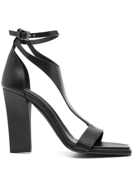 Sandale Max Mara din piele negru