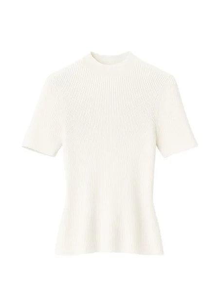 Top John Richmond scurt cu nervuri