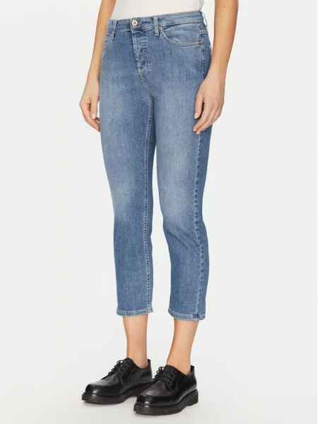 Please Jeans hlače modra