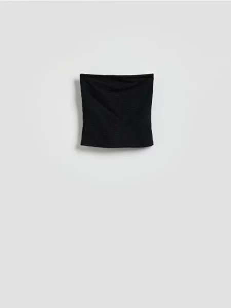 Reserved Top din dantelă negru