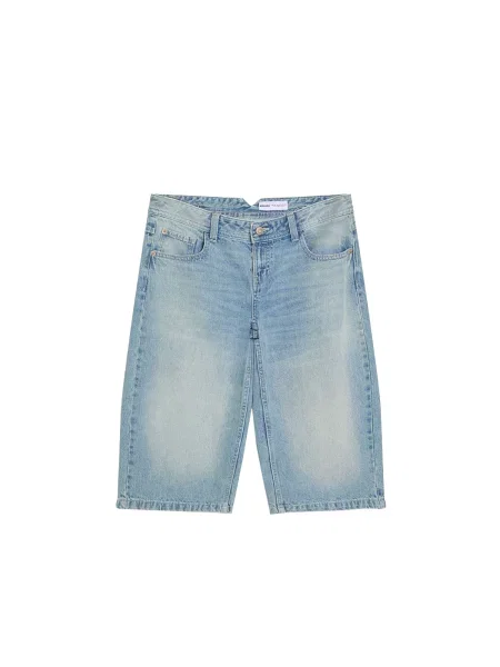 Bershka Jeans denim albastru