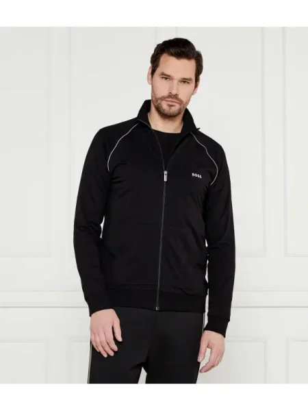 BOSS BLACK Pulóver Mix&Match fekete