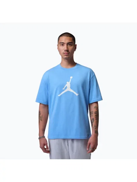 Tricou pentru bărbați Nike Jordan university blue/white alb