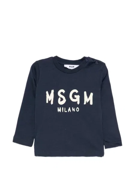 Koszulka dziecięca Msgm niebieska