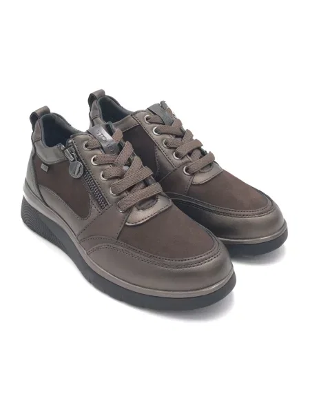 Sneakersy Stonefly brązowe