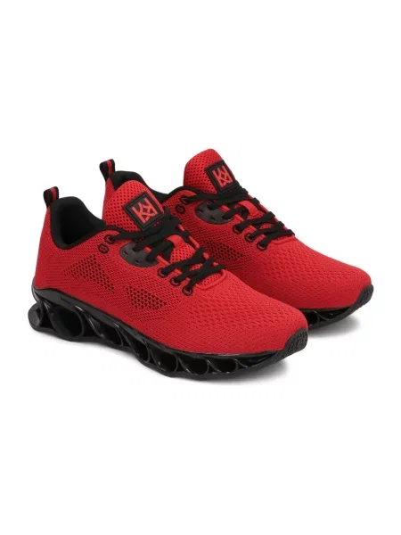 Lekkie sneakersy Kazar czerwone