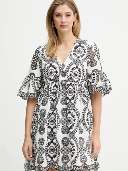 Silvian Heach rochie din INARA alb