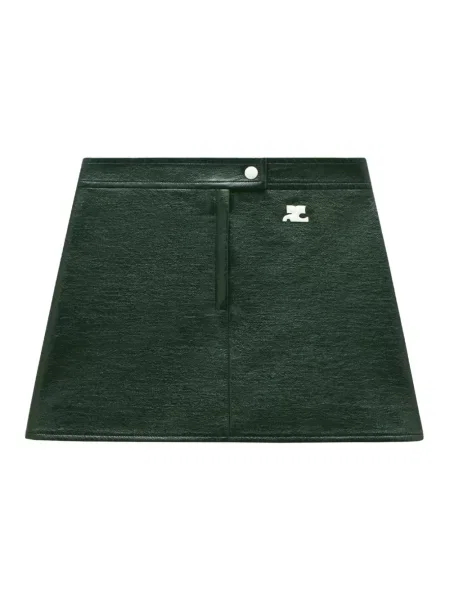 Spódnica Courreges zielona