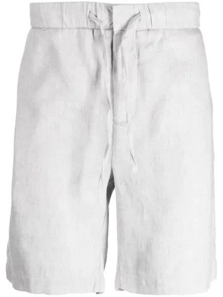 Lanene kratke hlače Frescobol Carioca siva