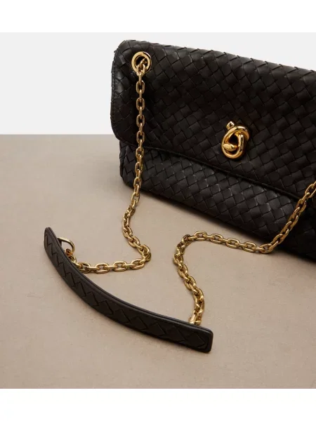 Geantă Bottega Veneta din piele maro